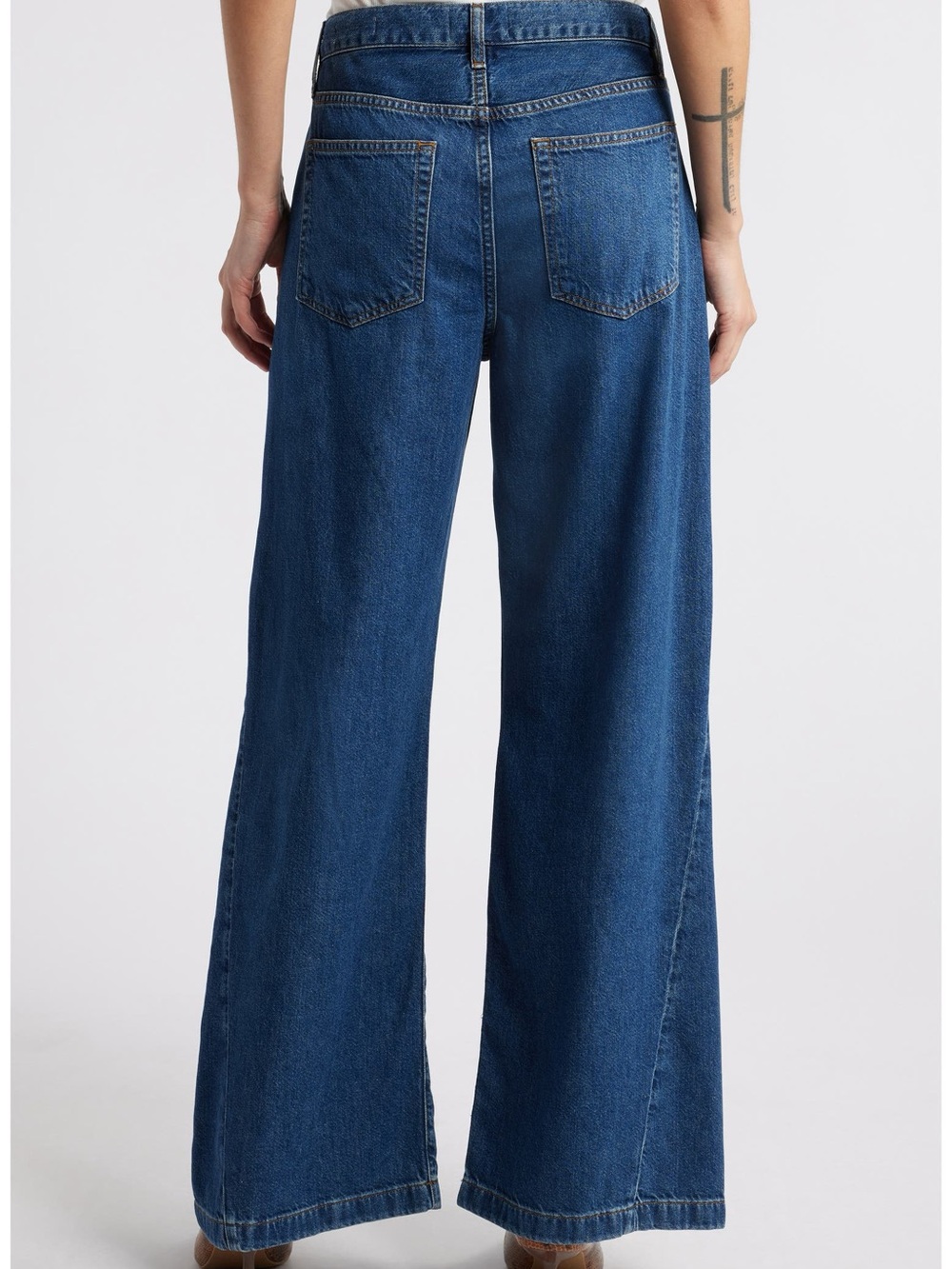 Frame Le Baggy Palazzo Wide Leg Jeans 26 - Picture 2 of 12